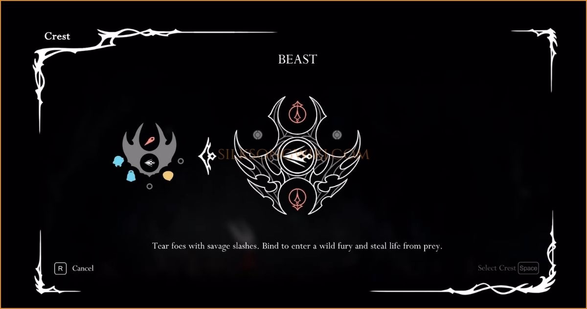 The Beast Crest reward.