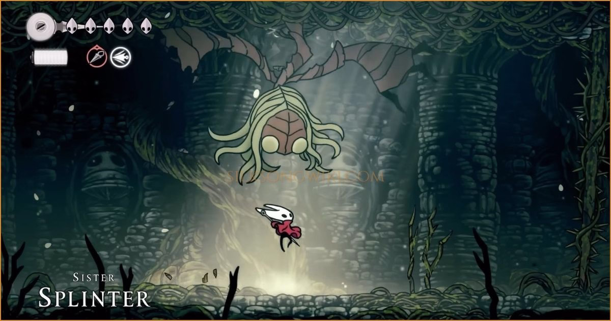 Destroy the thorn ropes quickly to keep the arena open for movement.