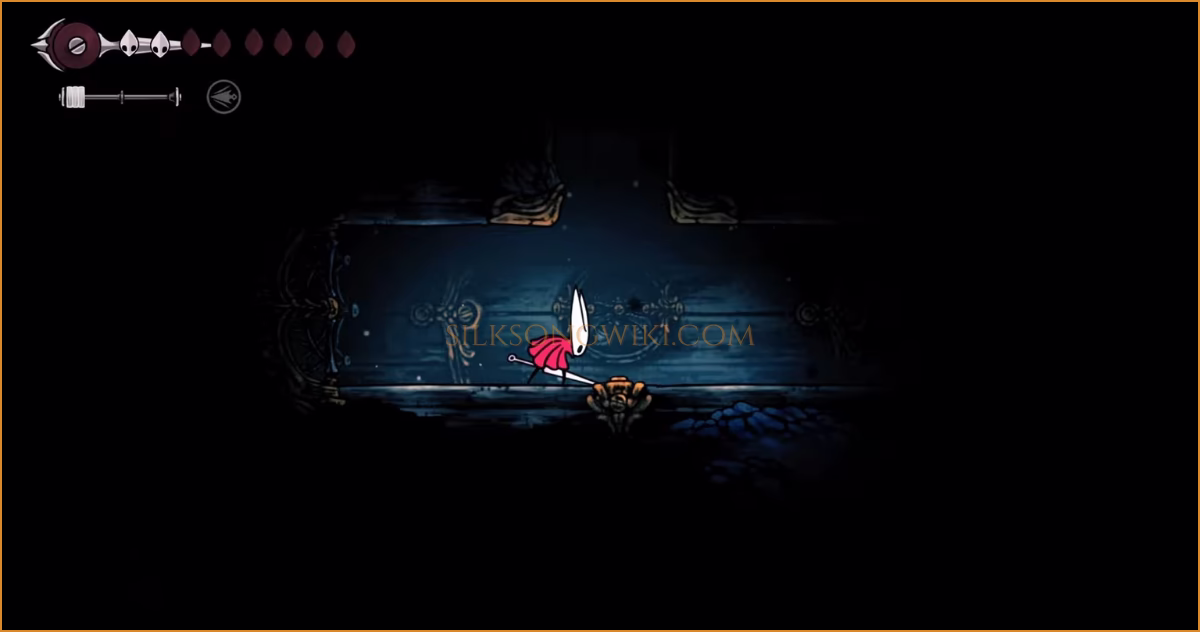 Hornet staggering as the environment affects her movement.