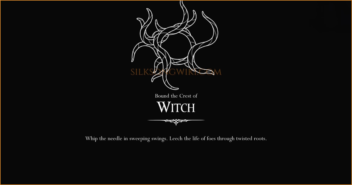 The UI icon for the unlocked Witch Crest, the main reward for completing the Rite of Rebirth.