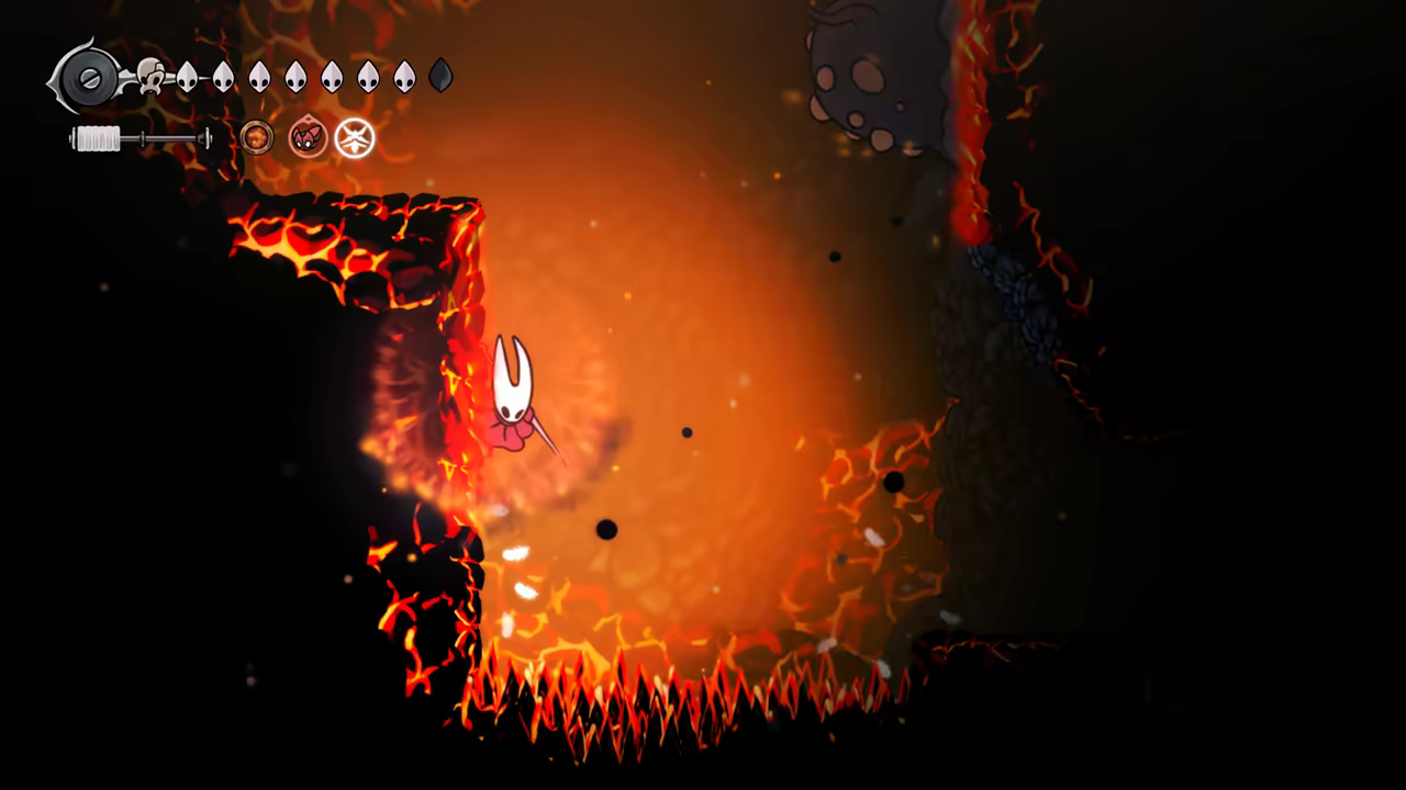 The platforming section.