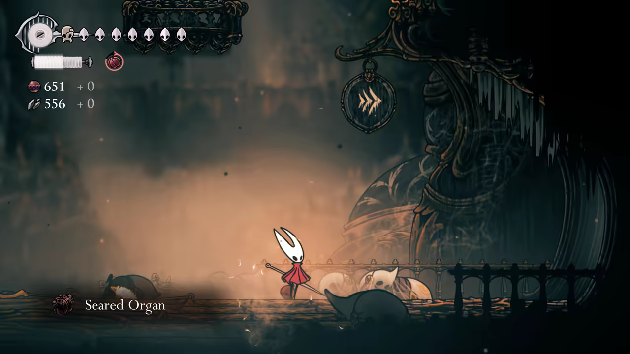 Using fire for Seared Organs.