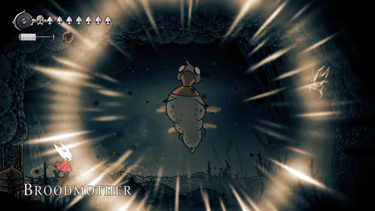 The mini-boss defeated.