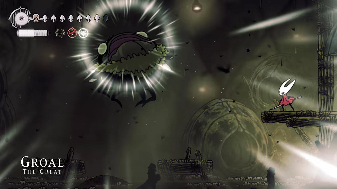 The pre-boss enemy arena.