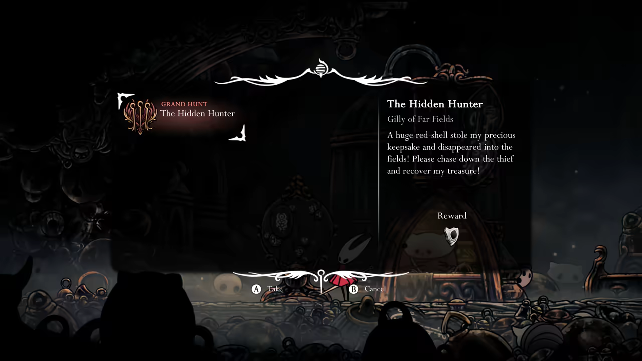 The new 'stolen doll' quest.