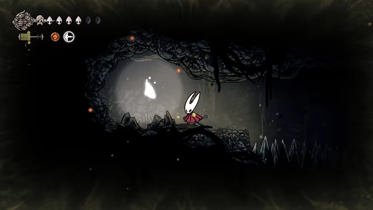 Finding the mask shard in Whisp Thicket.