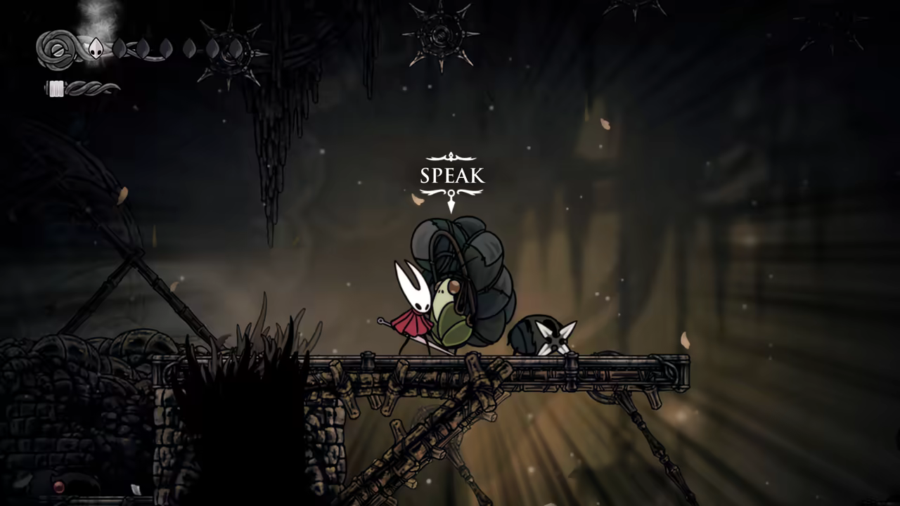 Saving the courier in Sinner's Road.