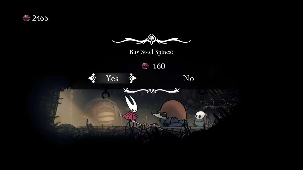 Buying spines from Crull and Benjin.