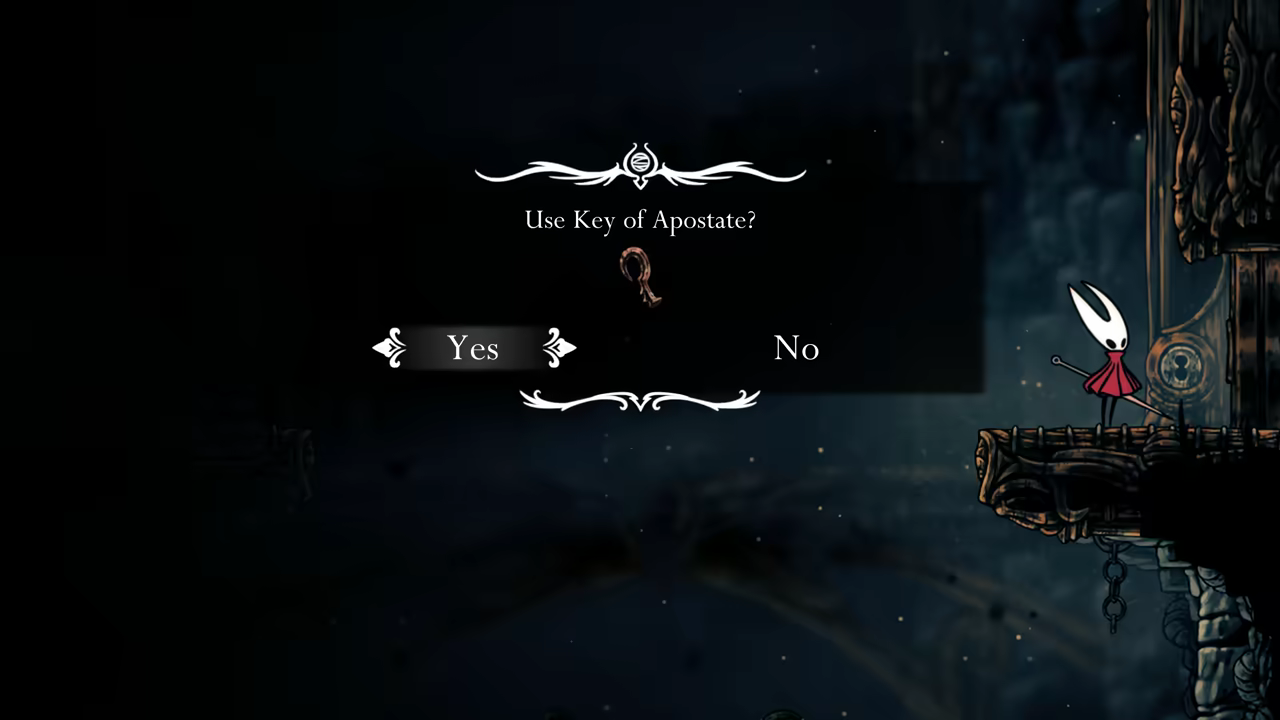 The door for the Apostate Key.