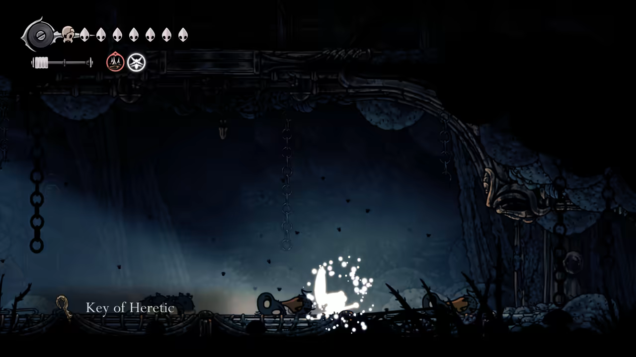 Collecting the Heretic Key.