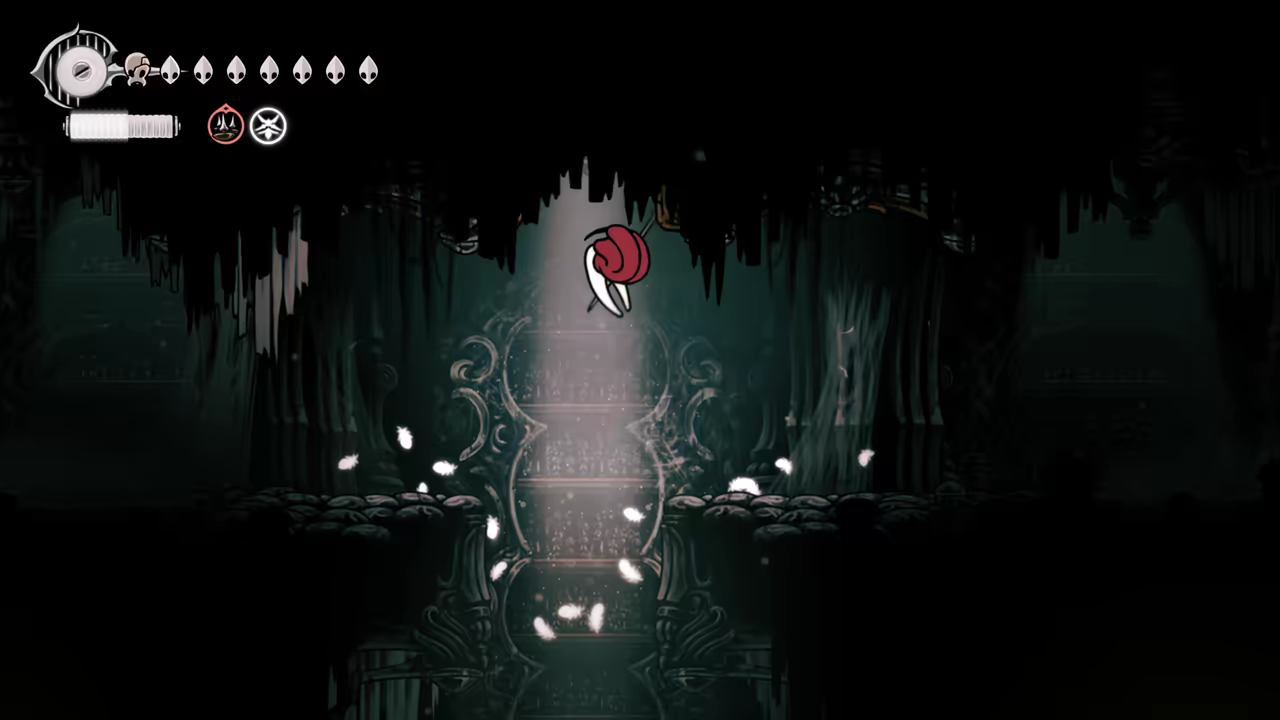The hidden area with the Surgeon Key.