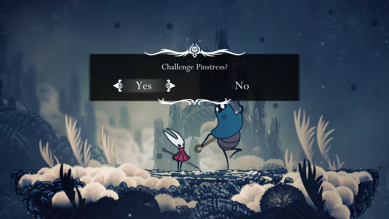 Fighting the Pinstress.