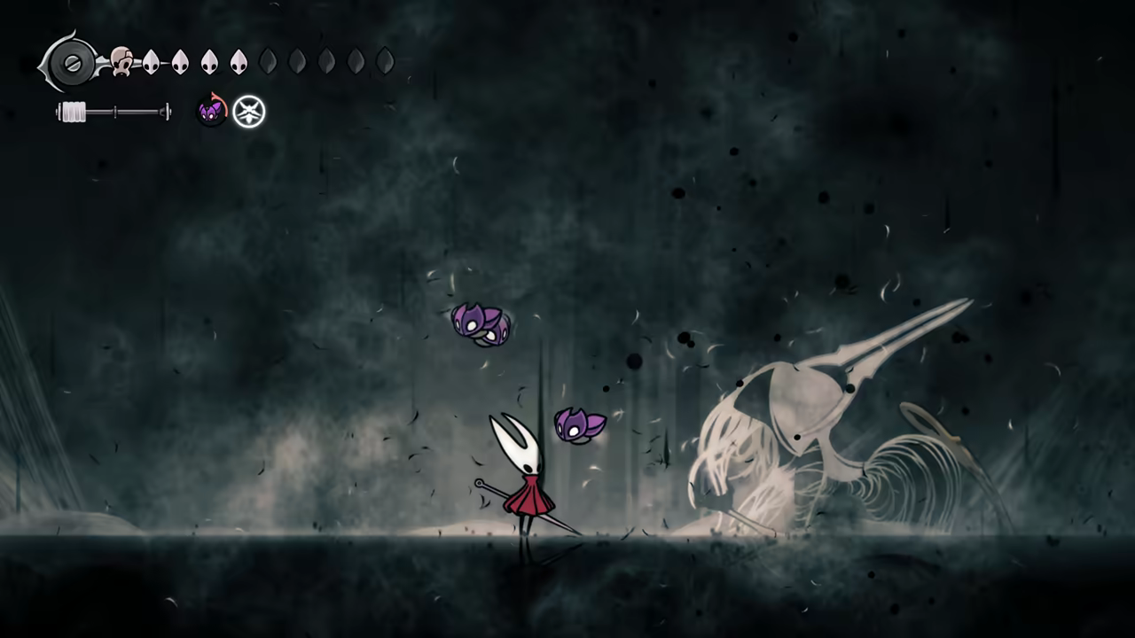 Dodging an attack from Lost Lace.