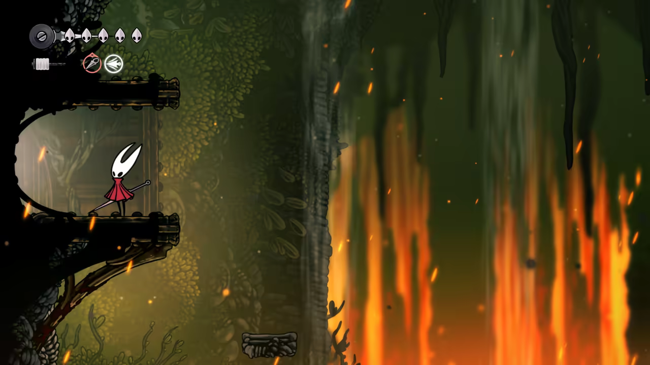 The pipe leading to the Warding Bell.