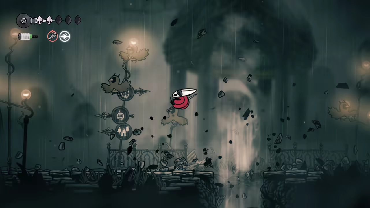 Route to the hidden relic area.