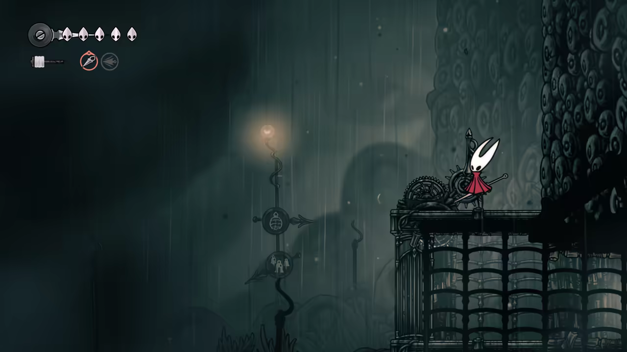 Opening the shortcut after the tower.