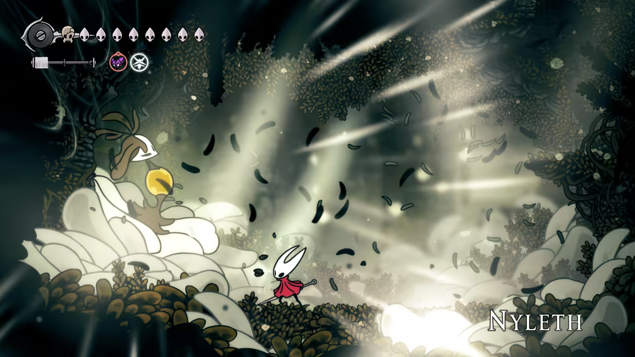 Fighting the Nyleth boss in a memory.