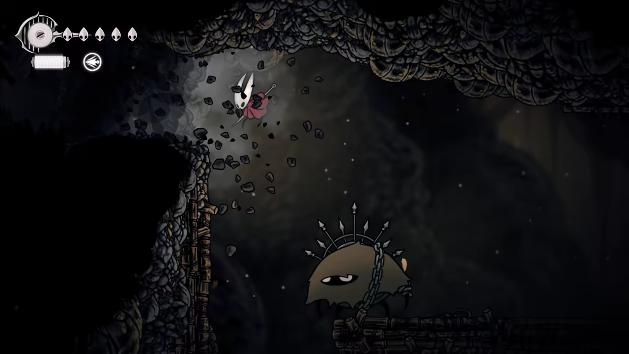 The final breakable wall leading to the next area.