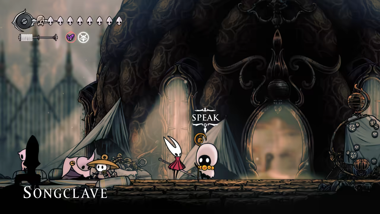 Starting the 'Silk and Soul' quest.
