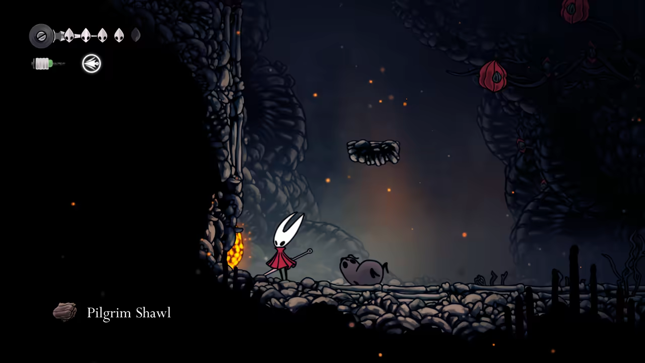 Craftmetal wall location in The Marrow — early upgrade material for Steel Soul route.