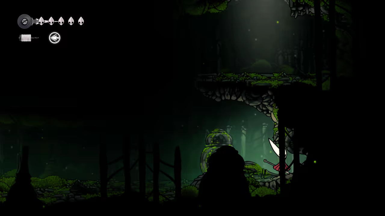 Moss Druid NPC location in The Marrow — Steel Soul 100% completion route.