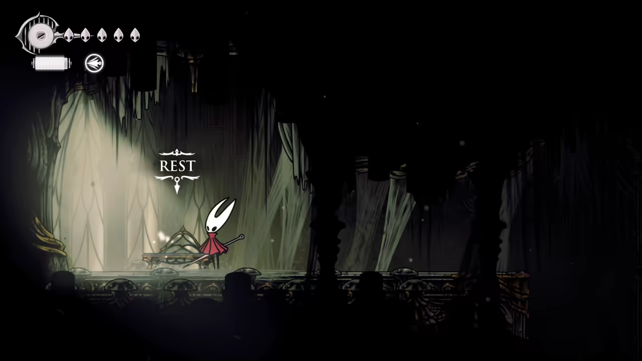 Activating the bench in Phantom's Lair.