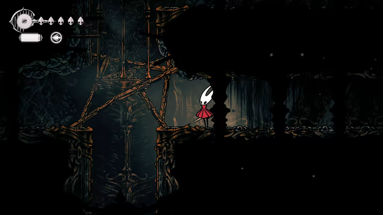 Unlocking the shortcut to the Phantom boss room.