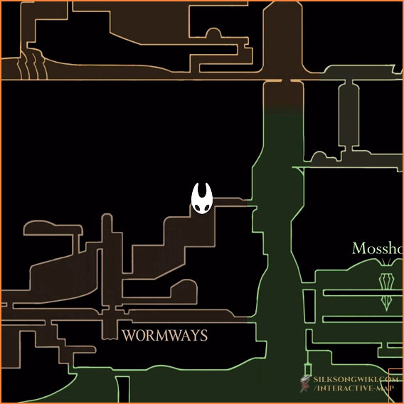 Dead Bug's Purse Location Map - Click to zoom