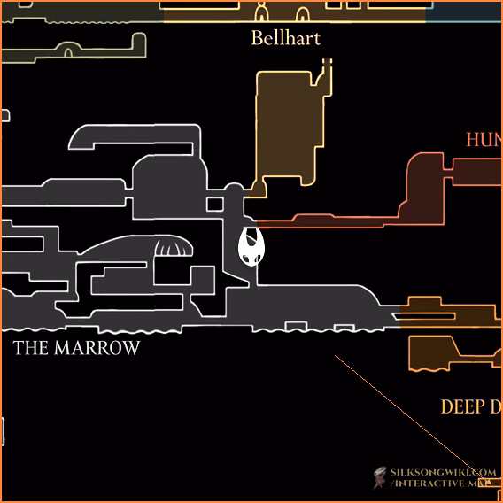 Straight Pin Location Map - Click to zoom